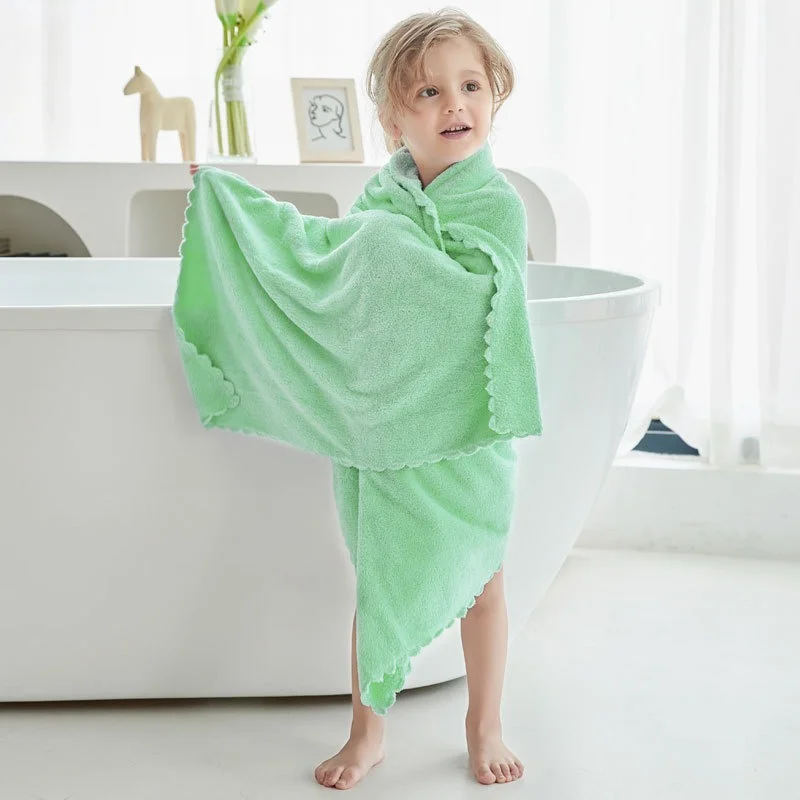 New Fashion Children's Blanket Nice Colors Baby Bath Towel Kids Beach Towel Square Solid Home & Outdoor Travel Water Absorbing