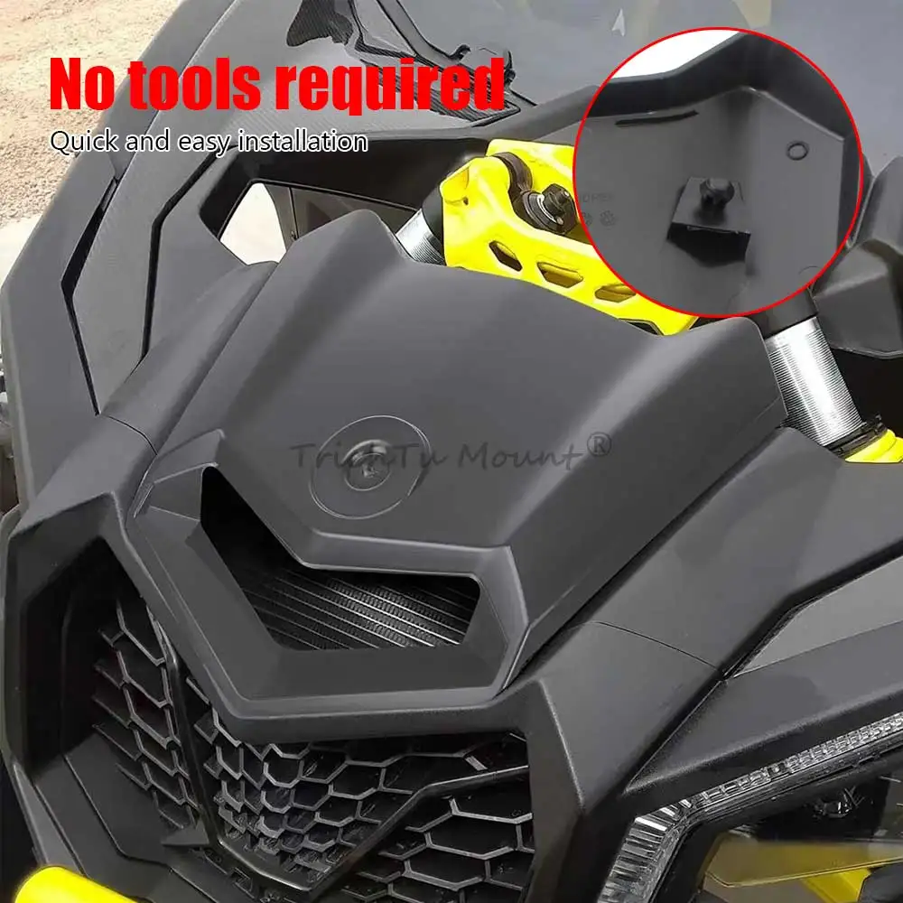Подходит для замены на Can-Am Maverick X3 Max R RR 2017-2023 аксессуары UTV #705011095 передняя крышка