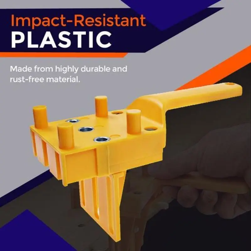 

1/8 шт. направляющая для сверления отверстий по дереву, сверлильный локатор с прямым отверстием, сверлильный локатор, Деревообрабатывающие и...