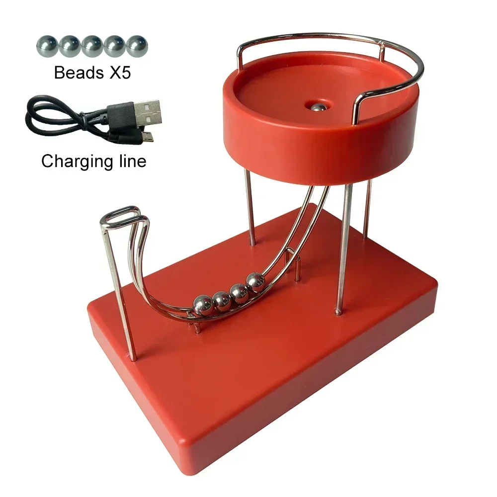 Деревянная пасхальная вечная мраморная машина кинетическое искусство для школы