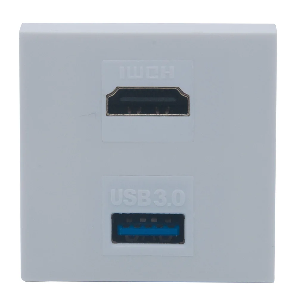 

45 французских разъемов HDMI USB 3,0 «гнездо-гнездо»