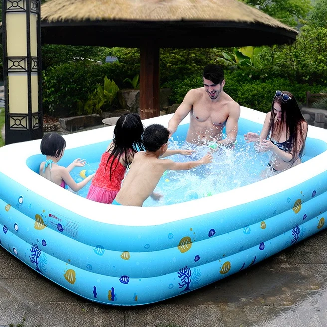 Kids Inflatable Swimming Pool Outdoor Adults 310cm Pools for Family Removable Boias Para Piscinas Swimming Pool Accessories