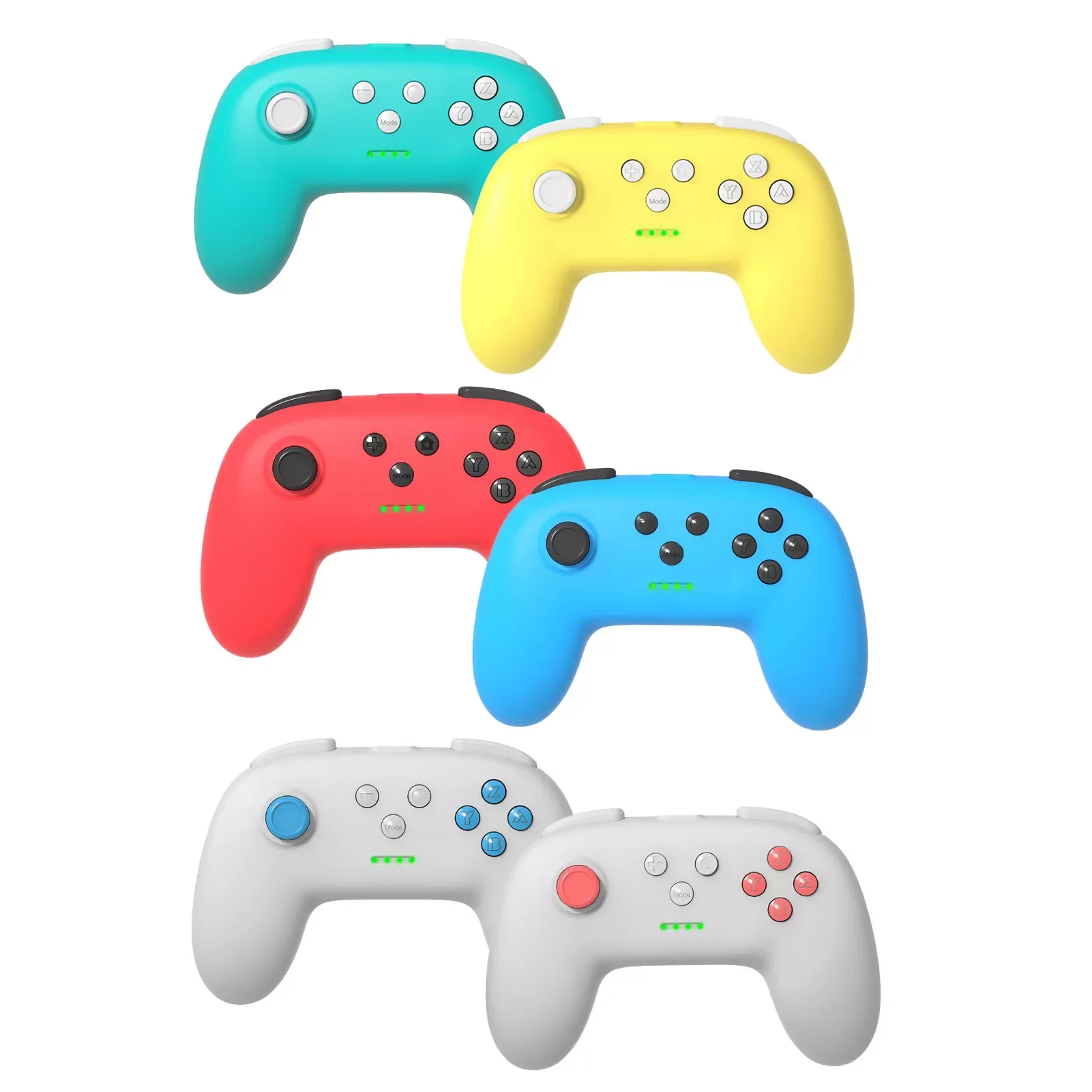 

2 Pcs Bluetooth Gamepad Wireless Game joystick Controller For Nintend Switch With Gyro Axis Handle For NS Switch / Switch Lite
