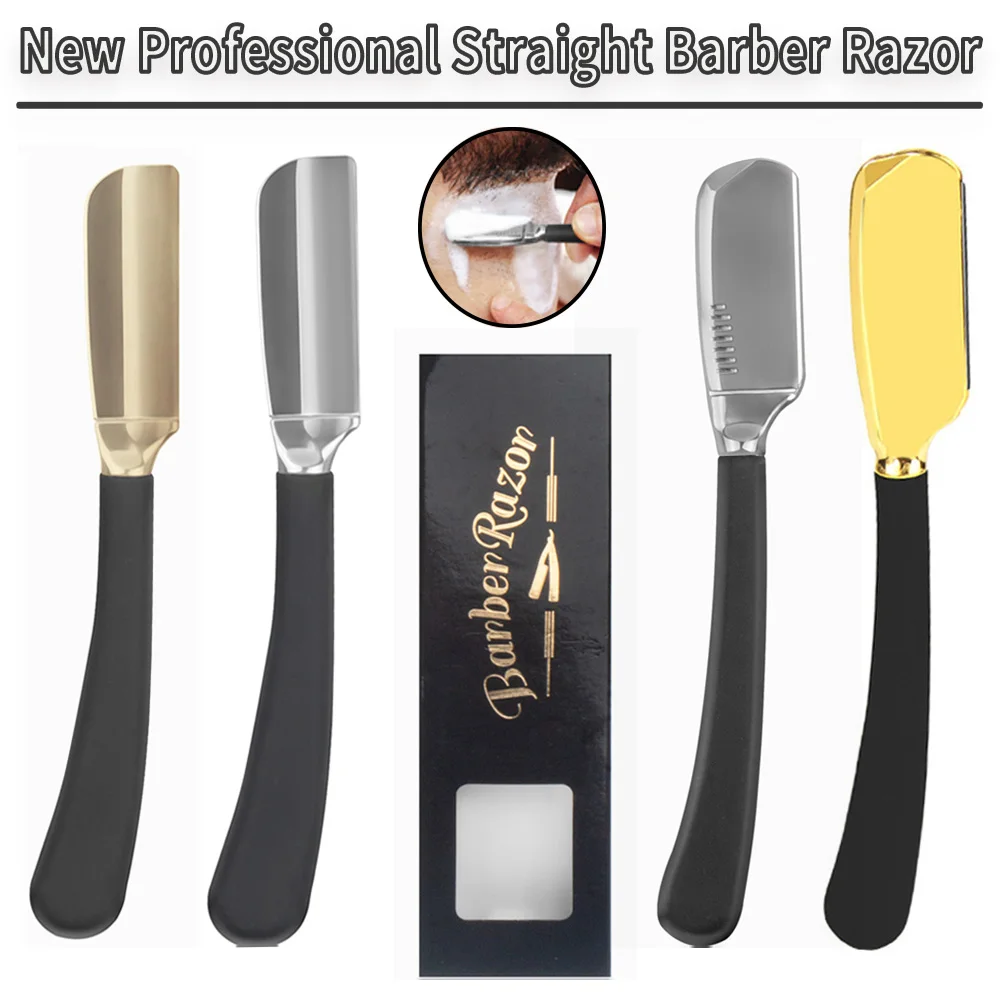 Прямая Бритва Baber Для Мужчин С Лезвием Из Нержавеющей Стали И Складной Ручкой