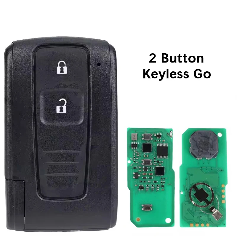 

Автомобильный ключ без ключа MOZB21TG B31EG-485 для Toyota Prius Hybrid 2004-2009, умный ключ, пульт дистанционного управления, 312/433 МГц, 4D чип, 2/3 кнопки