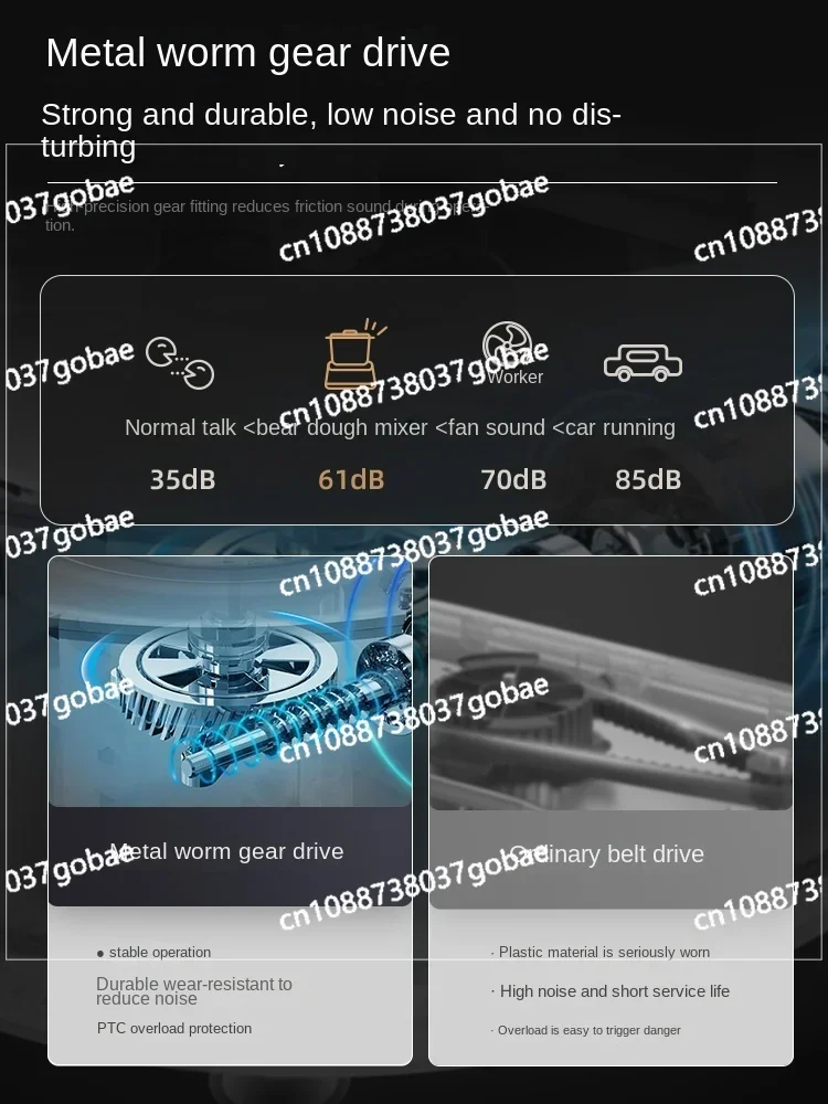 Машина для смешивания муки Wyj бытовой миксер теста небольшой автоматический
