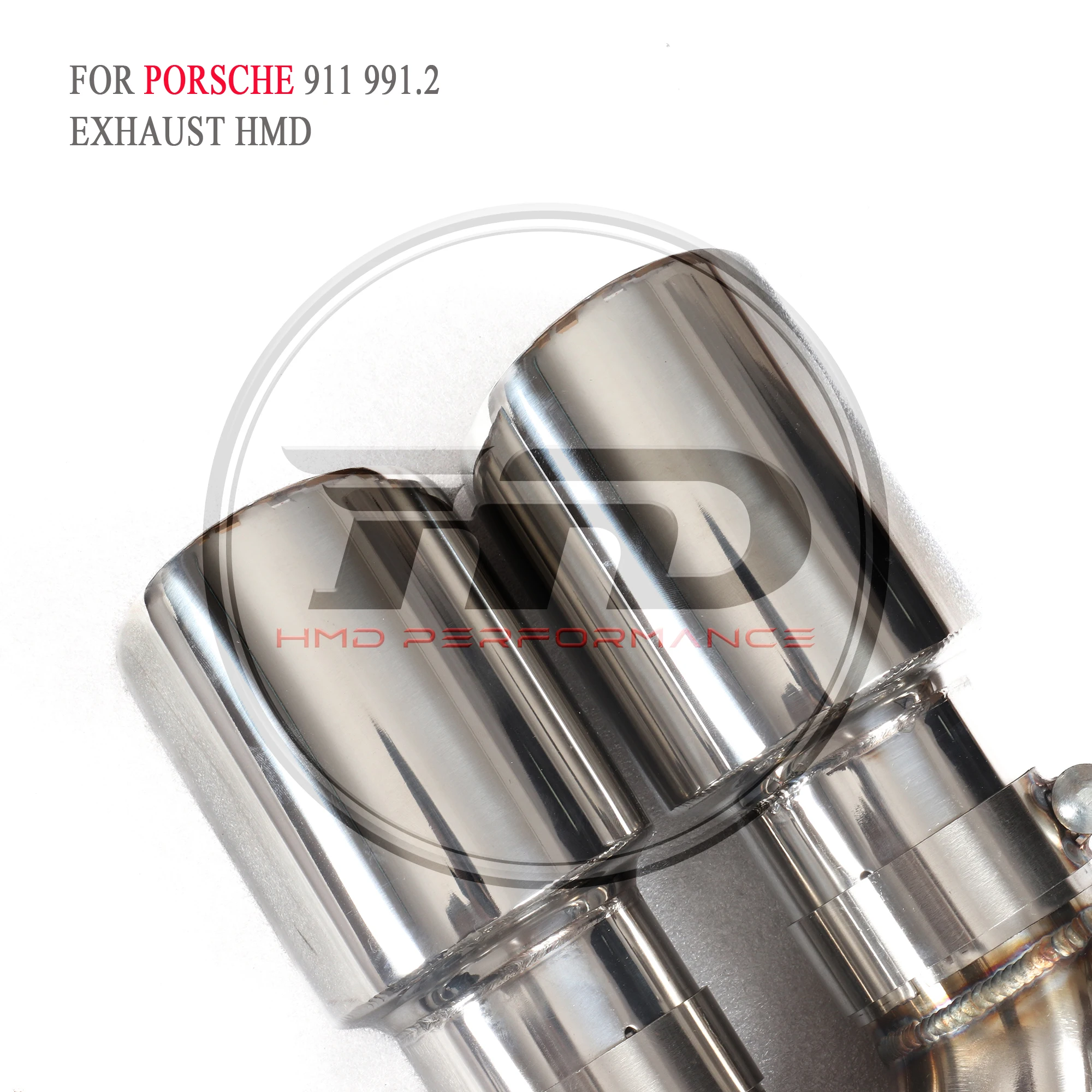 Выхлопная система HMD с высокой пропускной способностью Catback для Porsche 911 991.2