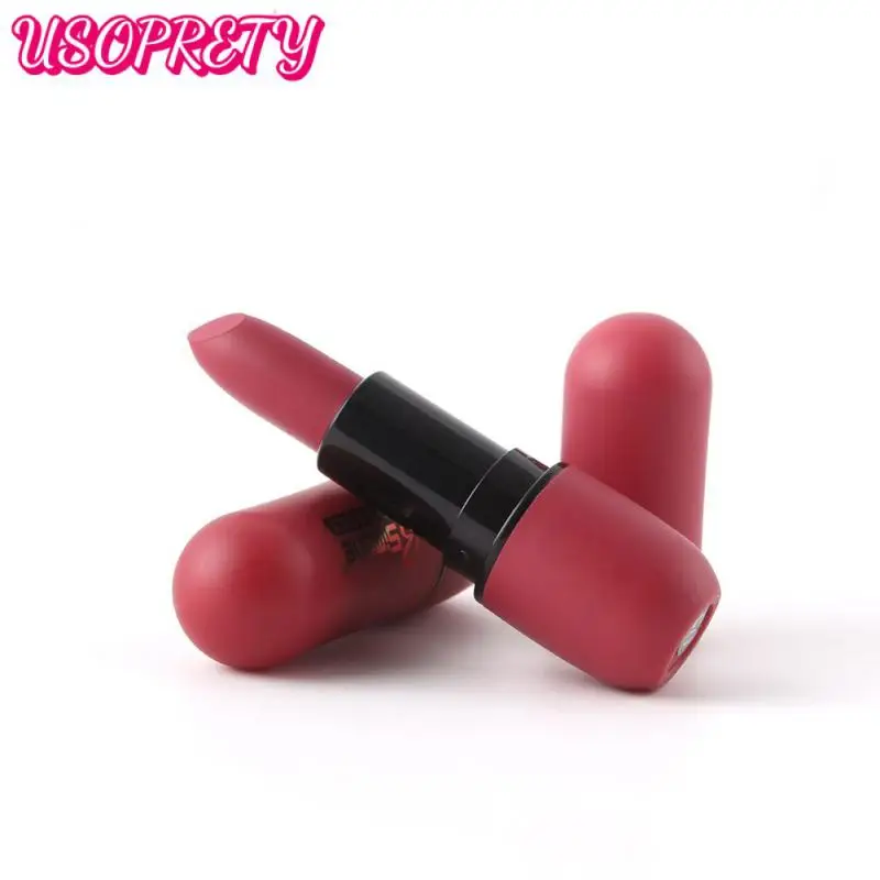 

Matte Lipstick Cosmetic Waterproof Long Lasting Pigment Velvet Sexy Lip Non-stick Cup Does Not Fade Lipstick New 2019 TSLM1