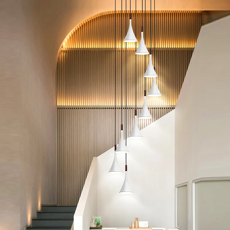 

Room Decor Led Art Chandelier Pendant Lamp Light Nordic home dining indoor Ceiling hanging fixture for living