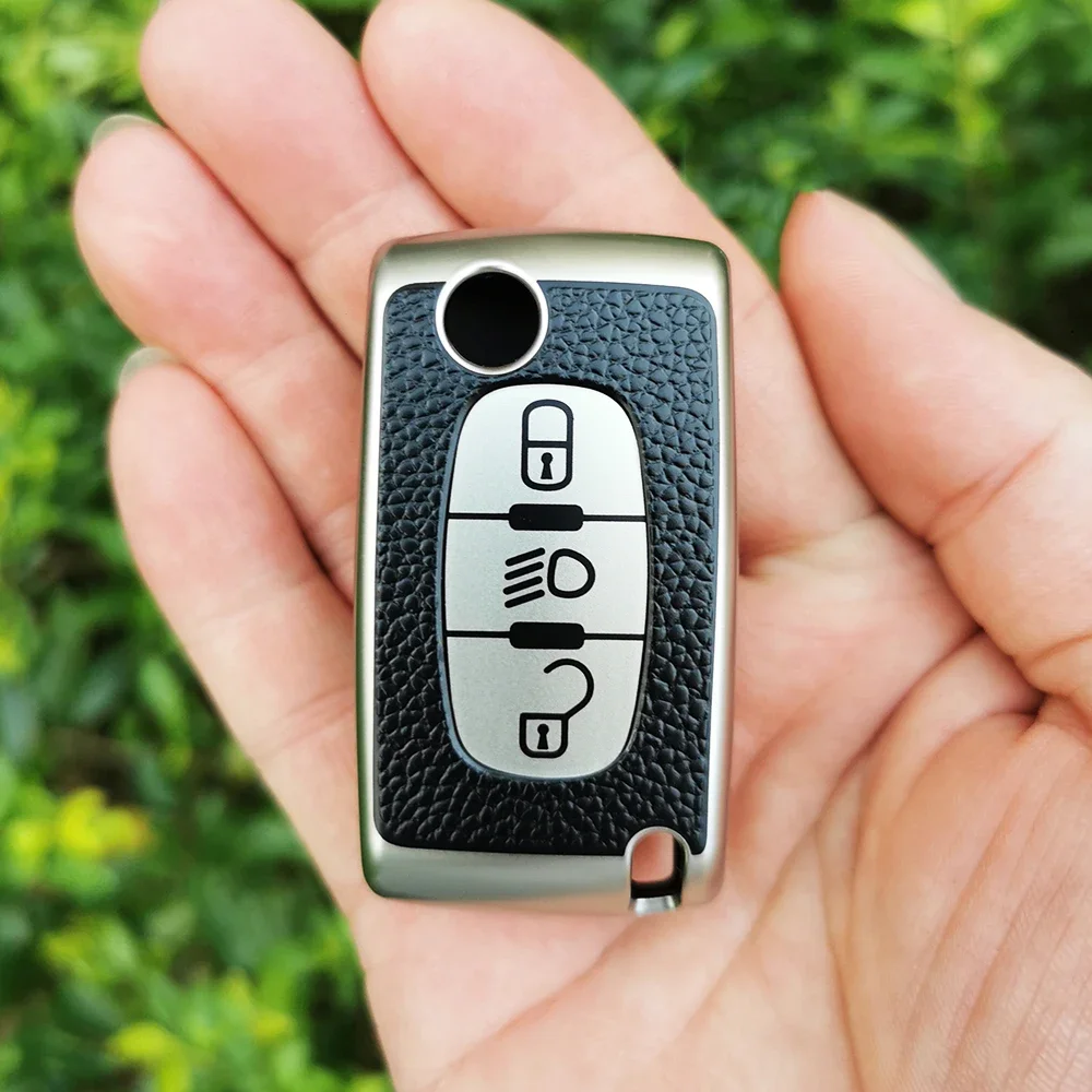 Высококачественная Автомобильная флип-сумка из ТПУ для Peugeot 107 207 307 308 407 607 3008 Citroen