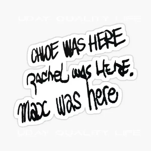 

Life Is Strange Lis Pricefield Naklejka na samochód Gitara Laptop Motocykl Ściana Max Caulfied Chloe Cena Przyjaźń Queer Dostosuj