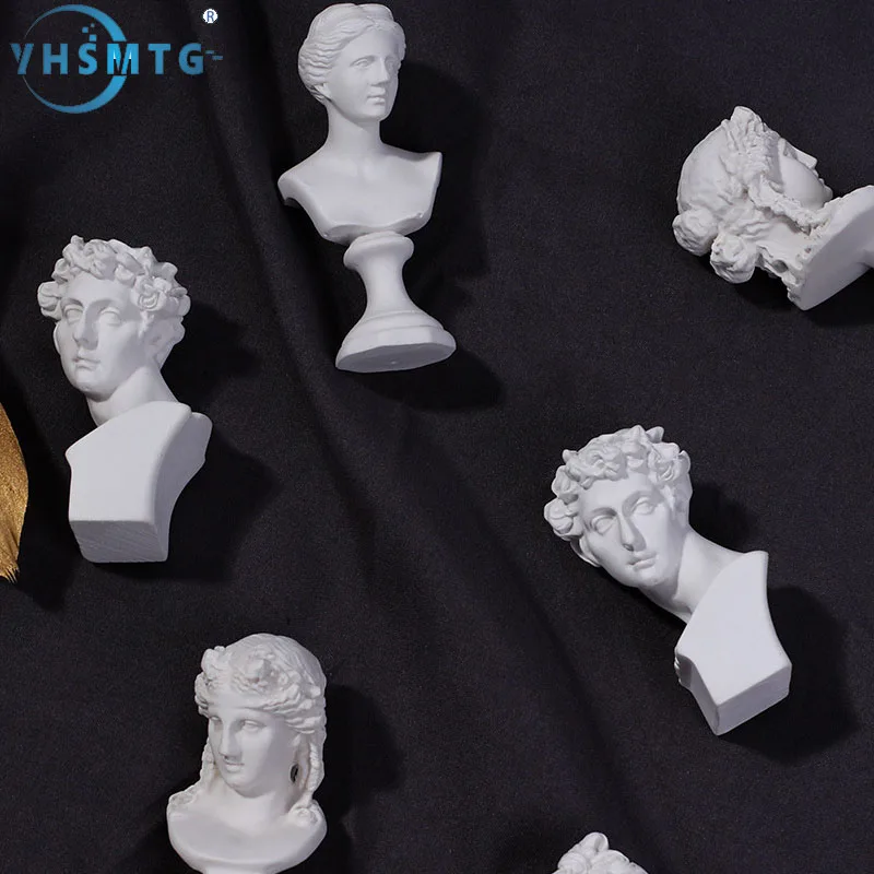 Мини-штукатурка YHSMTG, Давида, вены, Фотофон, Аполло, портрет, пианино, подарок для девушки, белая атена, украшение для дома