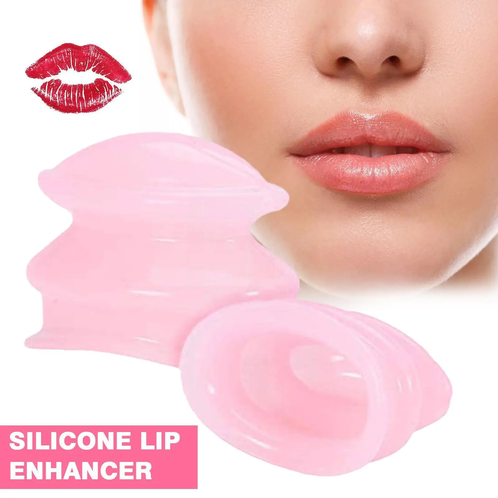

Women Silicone Sexy Full Lip Plumper Lip Enhancer Device Increase Tool Lip Body Plump Cups Nipple Cupping lips C2V8