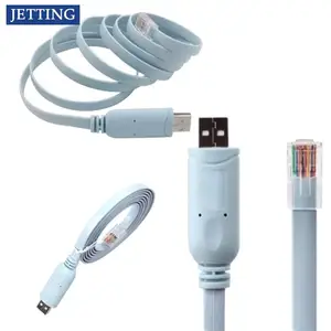 USB Extension RJ45 Console Cable FTDI USB FT232R chip+RS232 Level Shifter 1.5M For Cisco H3C HP huawei router