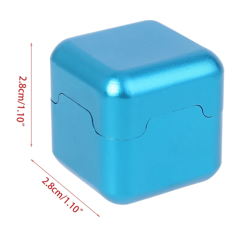 

Aluminum Portable Mini Pool Cue Tip Chalk Holder Carrier Case Box for Billiard Snooker Accessory 03KA