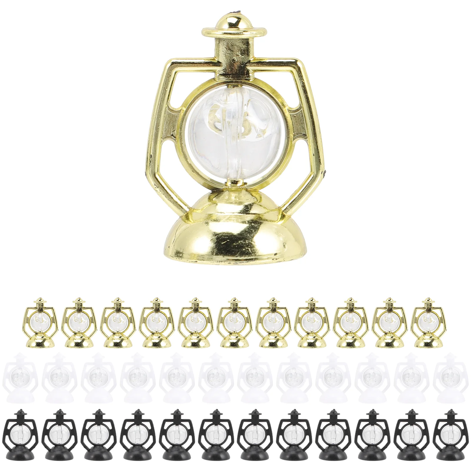 

Lamp Christmas Mini Decor Desktoplantern Miniature House Lights Ornament Best Post Decorations Treestreet Tiny Ornaments