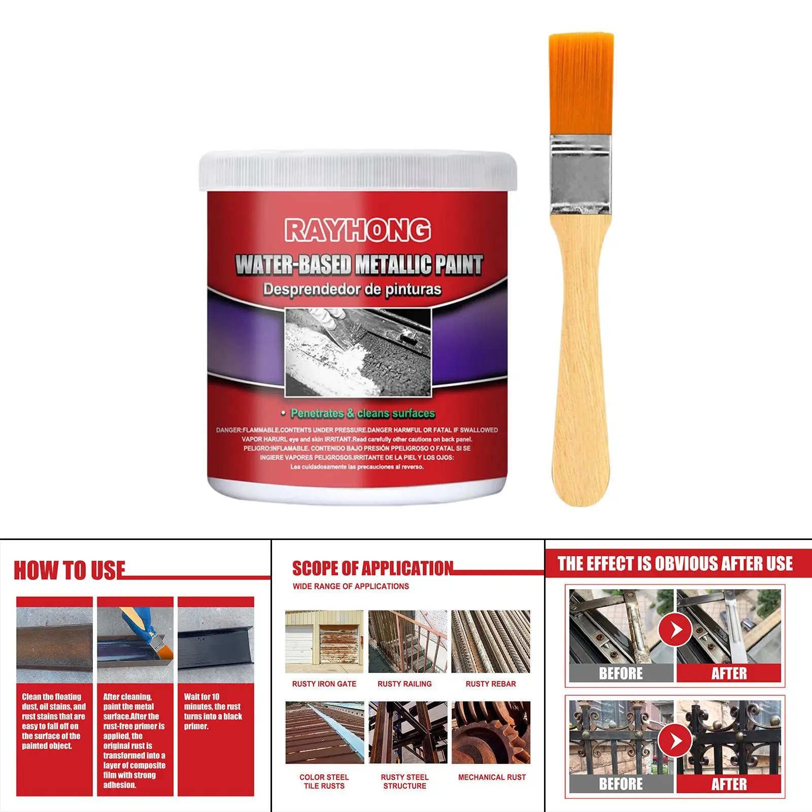 For cleaning surfaces of rust фото 5