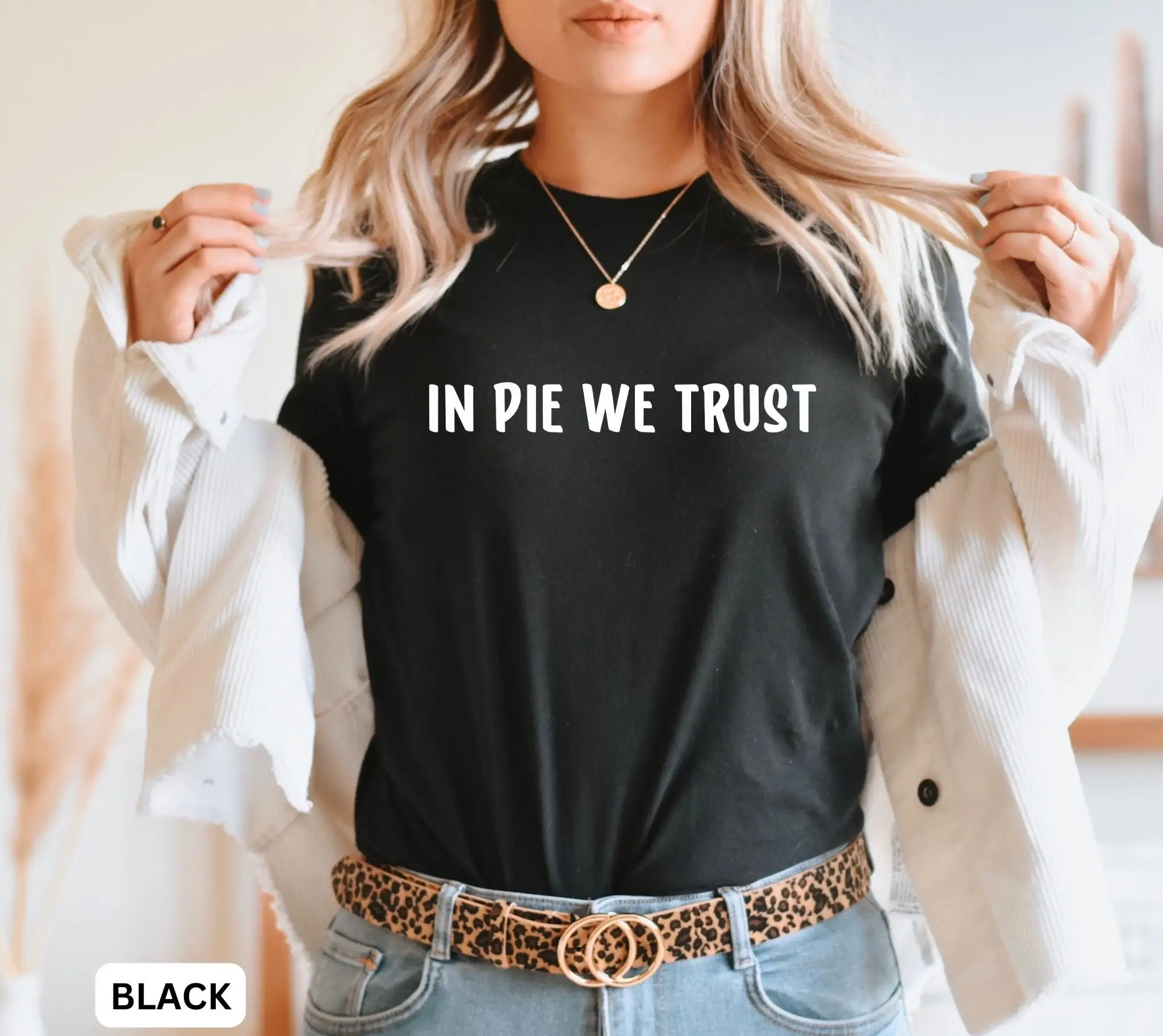 В Pie мы доверяем футболке для пекарни подарок кондитерский шеф-повар забавная