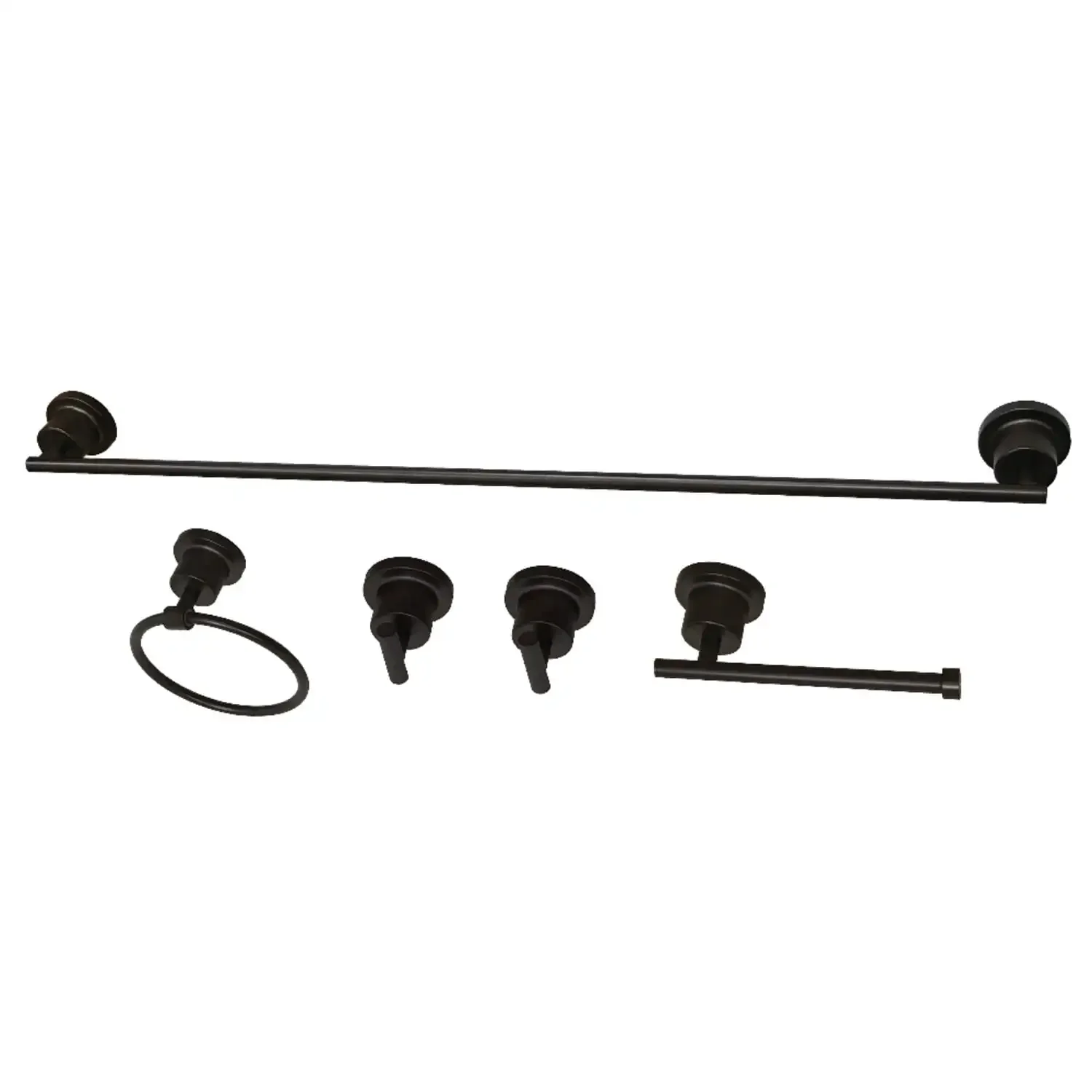 

Kingston Brass BAH8230478ORB Concord 5-Piece Bathroom Accessory Set, Oil Rubbed Bronze