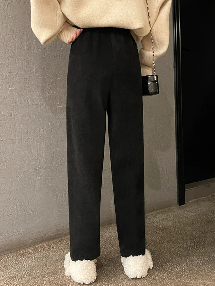 Осень-зима новая коллекция вельветовые бархатные утолщенные прямые