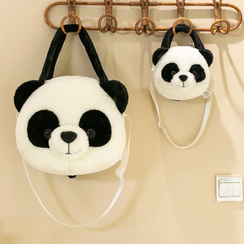 

Милые рюкзаки с пандой, мягкая сумка с животными для девочек и мальчиков, плюшевая Регулируемая сумка, плюшевый рюкзак для детского сада, иг...