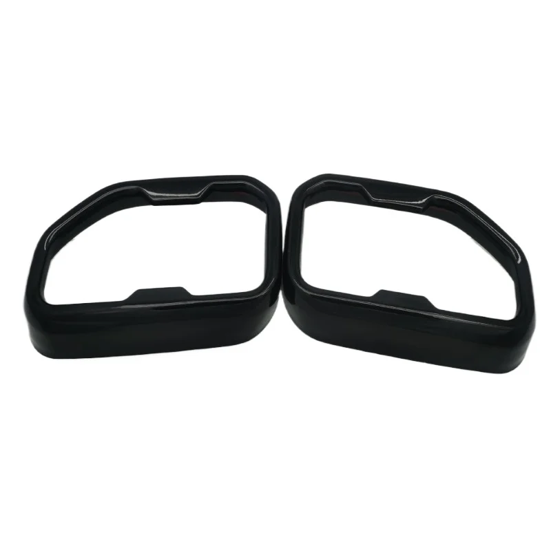 

2 шт. для BMW X3 X4 G01 G02 M40i 2022-2023 автомобильная нержавеющая сталь хвостовая горловина выхлопная труба глушитель наконечник крышки комплекты кузова аксессуары для тюнинга