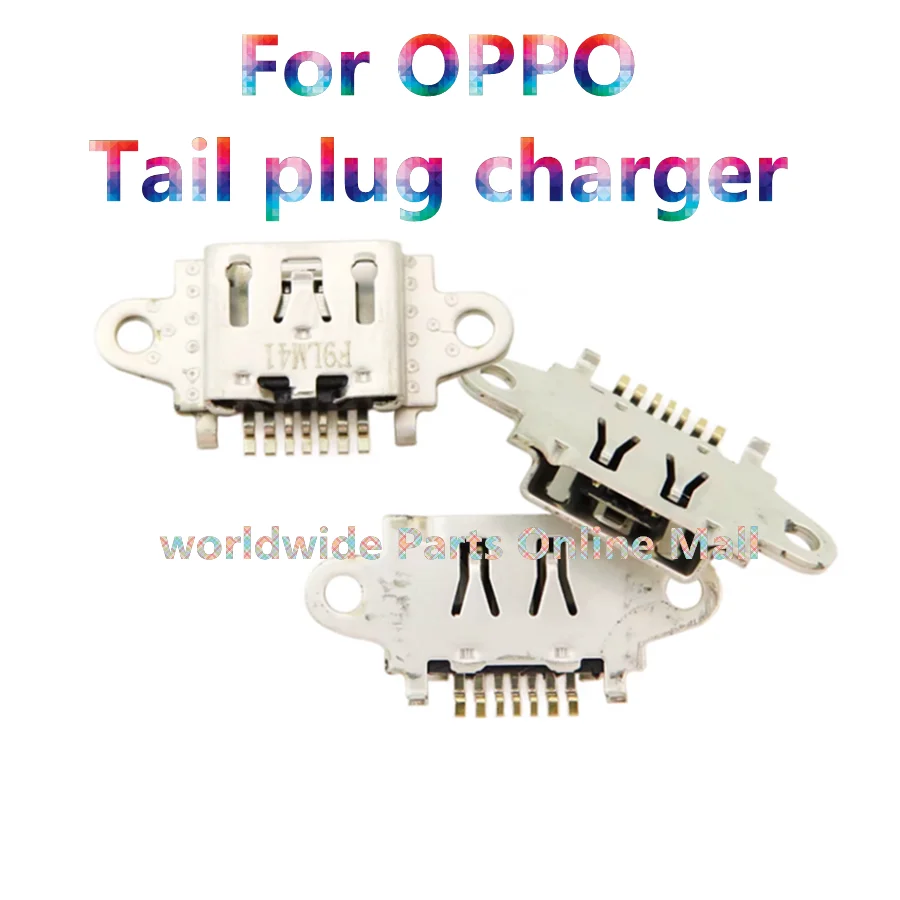 10 шт.-100 шт. разъем USB типа C для зарядки 5-контактного разъема мама OPPO A1 / A3 R15