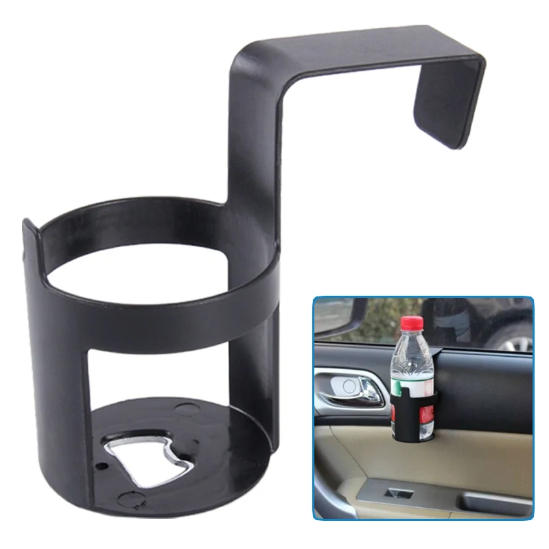 

Car Drink Cup Holder Container Hook Window Door Mount Universal Durable Water Bottle Cup Stand for Auto Truck Interior Organizer