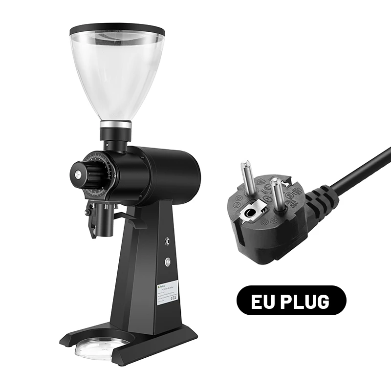 

В России/Аравии, электрическая кофемолка, автоматическая кофемолка, кофемашина для эспрессо, 98 мм, титановые заусенцы