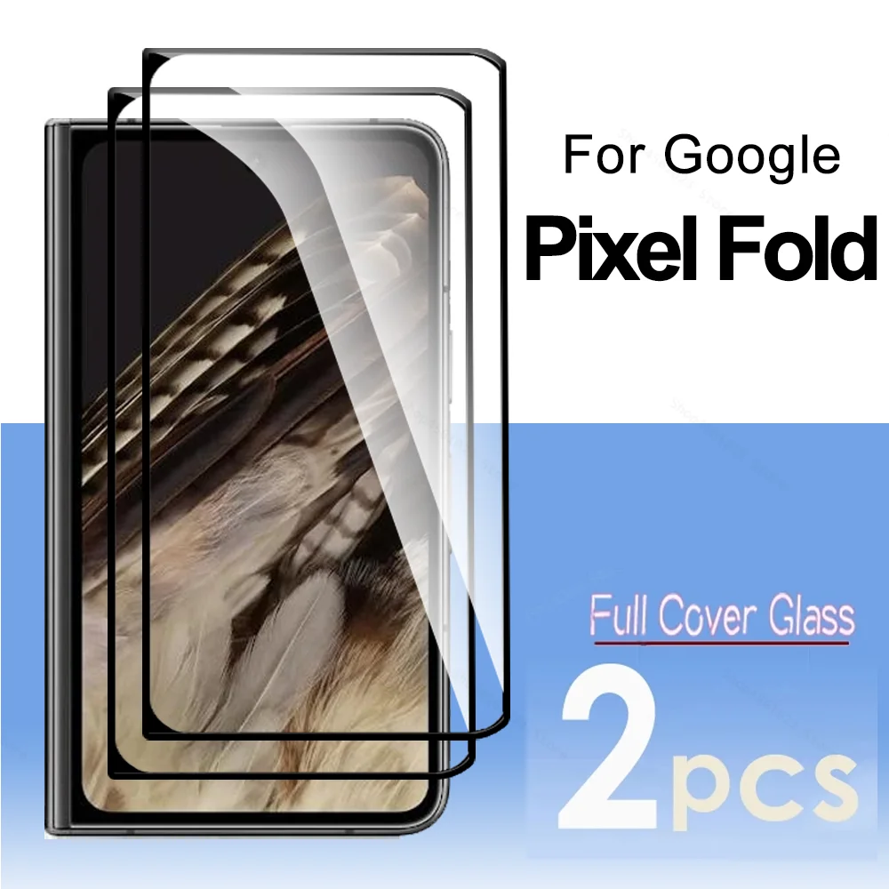 

2 шт., защитная пленка для экрана Google Pixel Fold, закаленное стекло Googe Gogle PixelFold 2023 G9FPL G0B96 5,8 '', полноэкранная стеклянная пленка