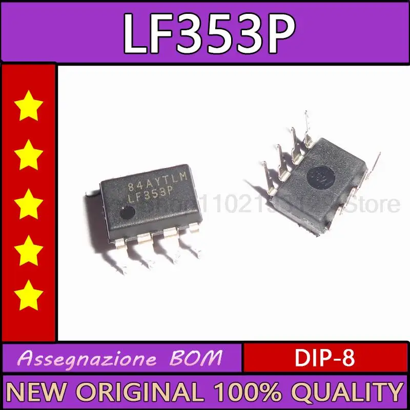 

10 шт./лот Lf353p in-line dip-8 новый импортный