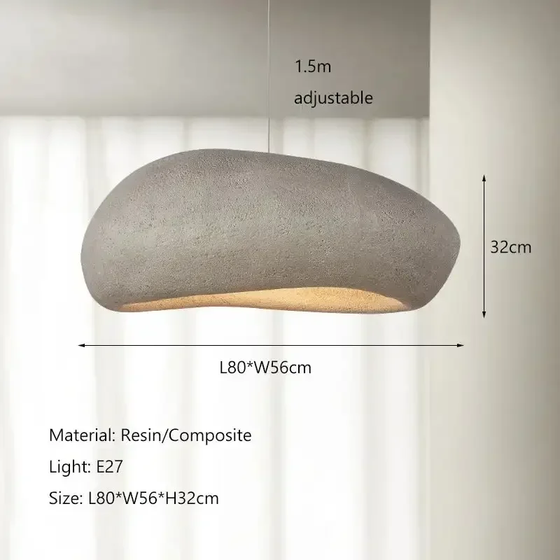 

Подвесная люстра Wabi Sabi из полистирола и металла, белый, LED, диаметром 30 см