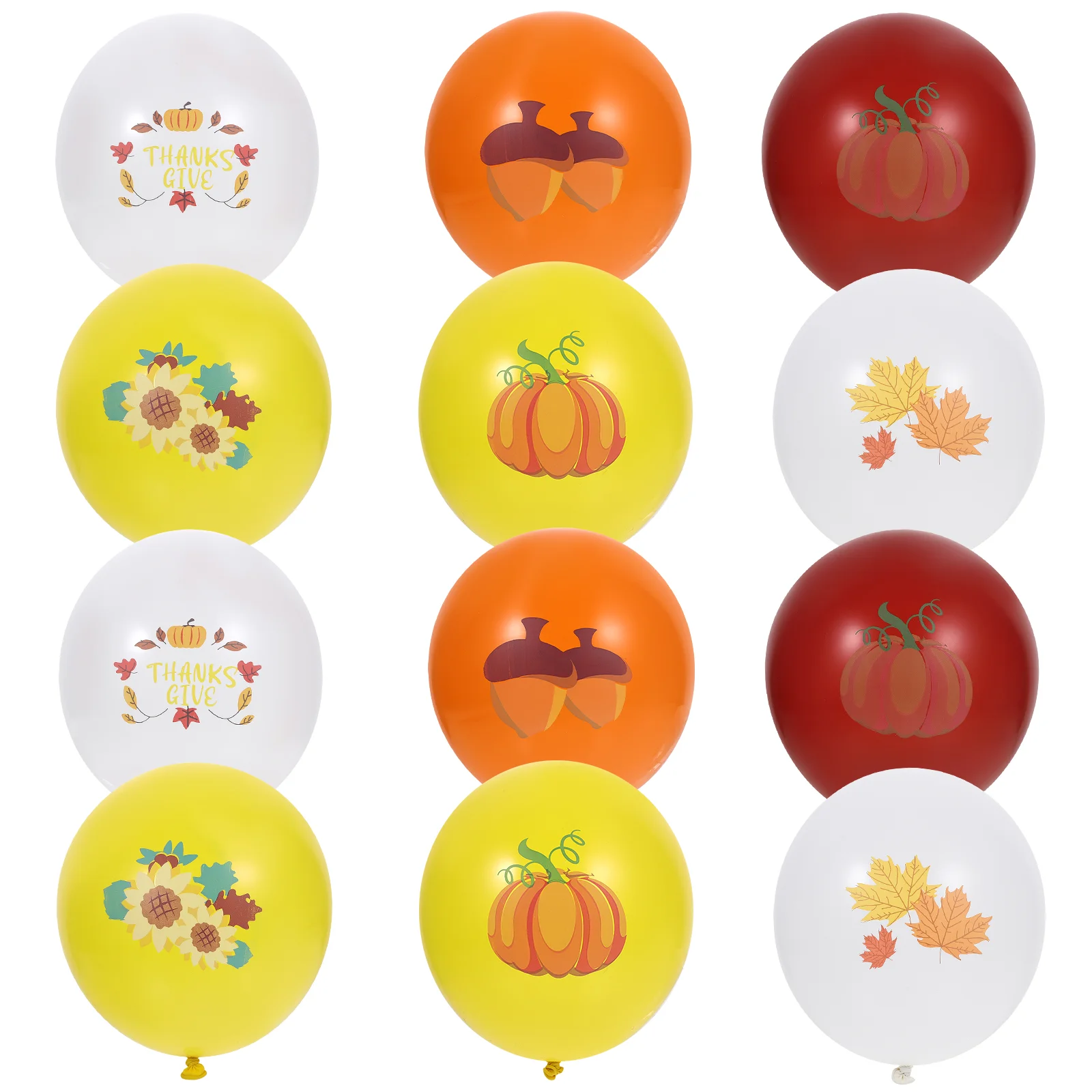 

12 шт., декоративные шары в виде кленовых листьев