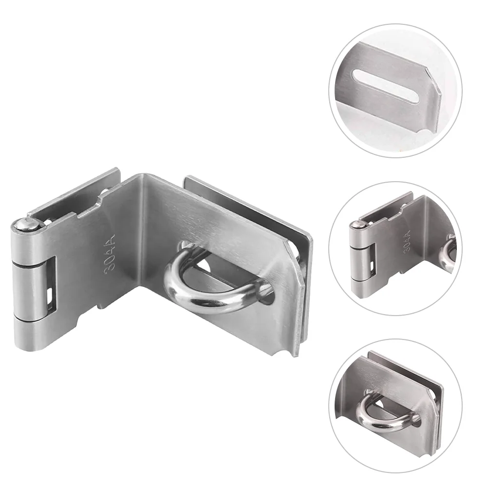 

Barn Doors Hasp Lock Attic Latch Garage Safety Latches Stainless Steel Gate Hardware Wooden Fences Heavy Duty