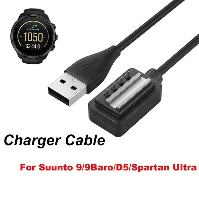 Фото Зарядное устройство для Suunto Spartan Sport Wrist HR Ultra, USB-кабель для зарядки, док-станция, зарядные устройства для умных часов, аксессуары №1