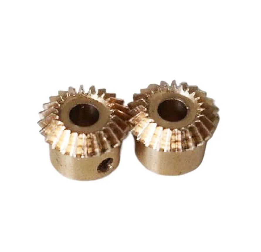 

2pieces/lot 0.5m-30t Precision Mini Copper Bevel Gear--inner Hole:5mm
