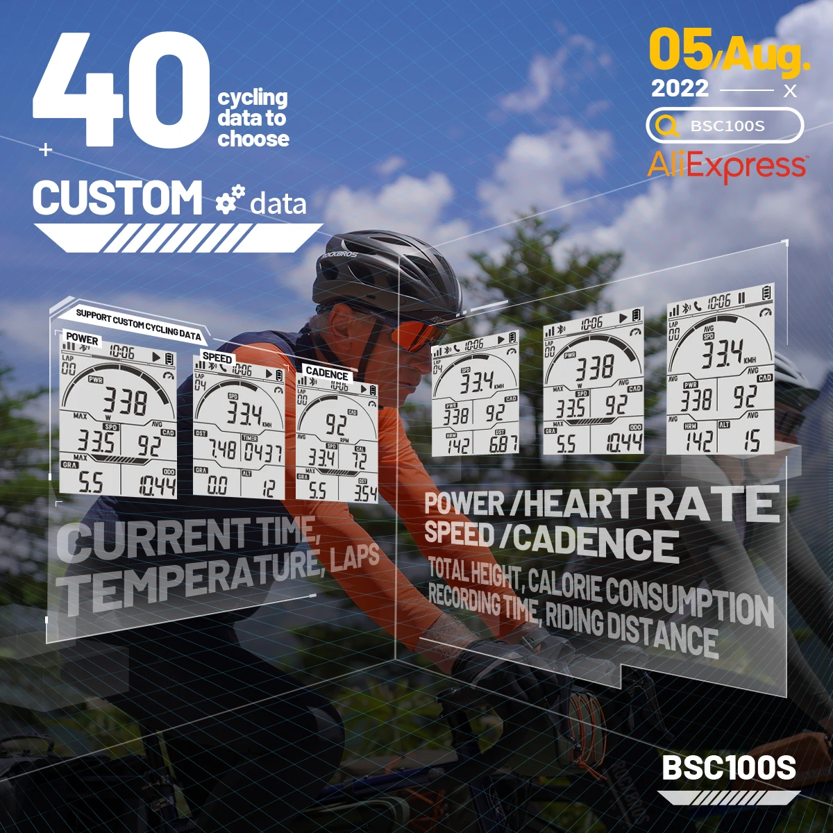 iGPSPORT BSC100S GPS Одометр Велосипедный компьютер Датчики Cycl Speedomet спидометр 2 6-дюймовый