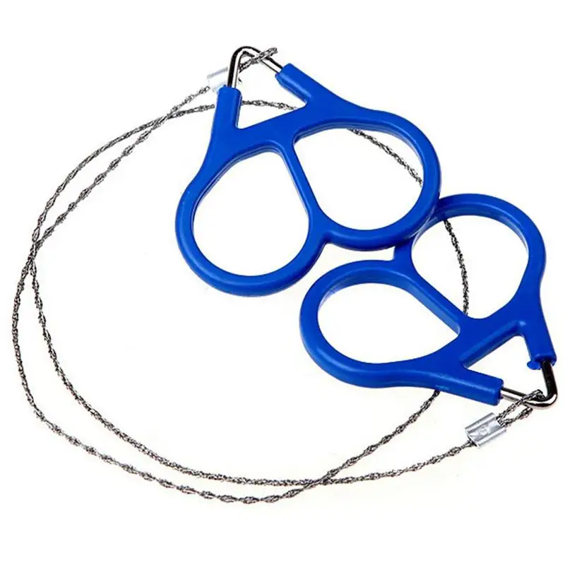 

Stainless Steel Hand Pocket Chain Wire Saws Portable Survival Camping Handsaws