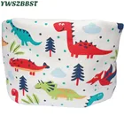 Детский хлопковый шарф, детский волшебный шейный платок, уличная одежда унисекс, для мальчиков и девочек, зима-весна