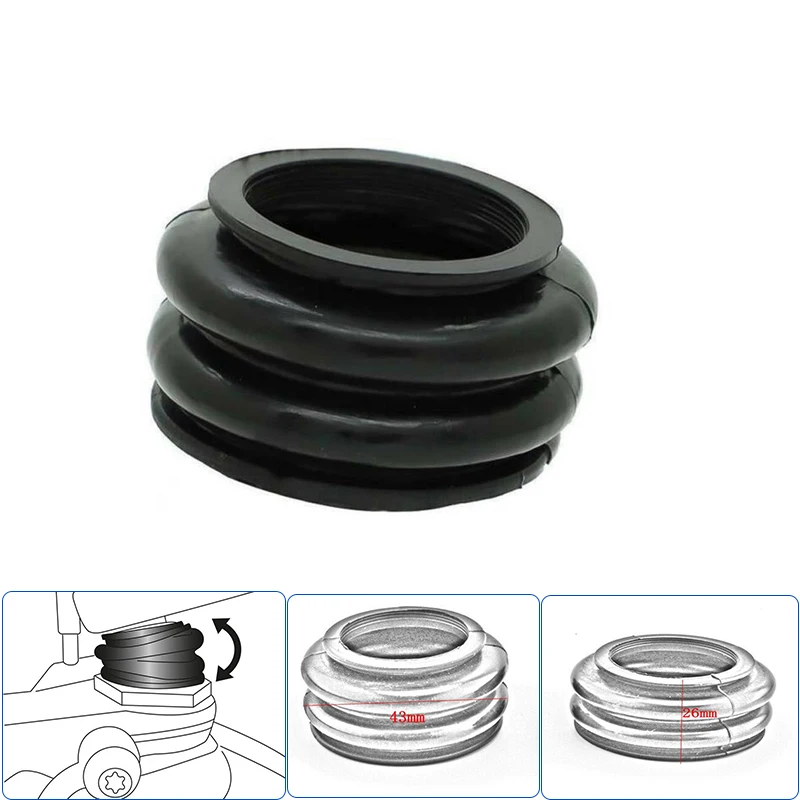 

1pcs Car Suspension Steering Ball Joint Rubber Dust Boot Cover For BMW R1200GS R1150GS R1100GS R850GS R1100RT R1200RT