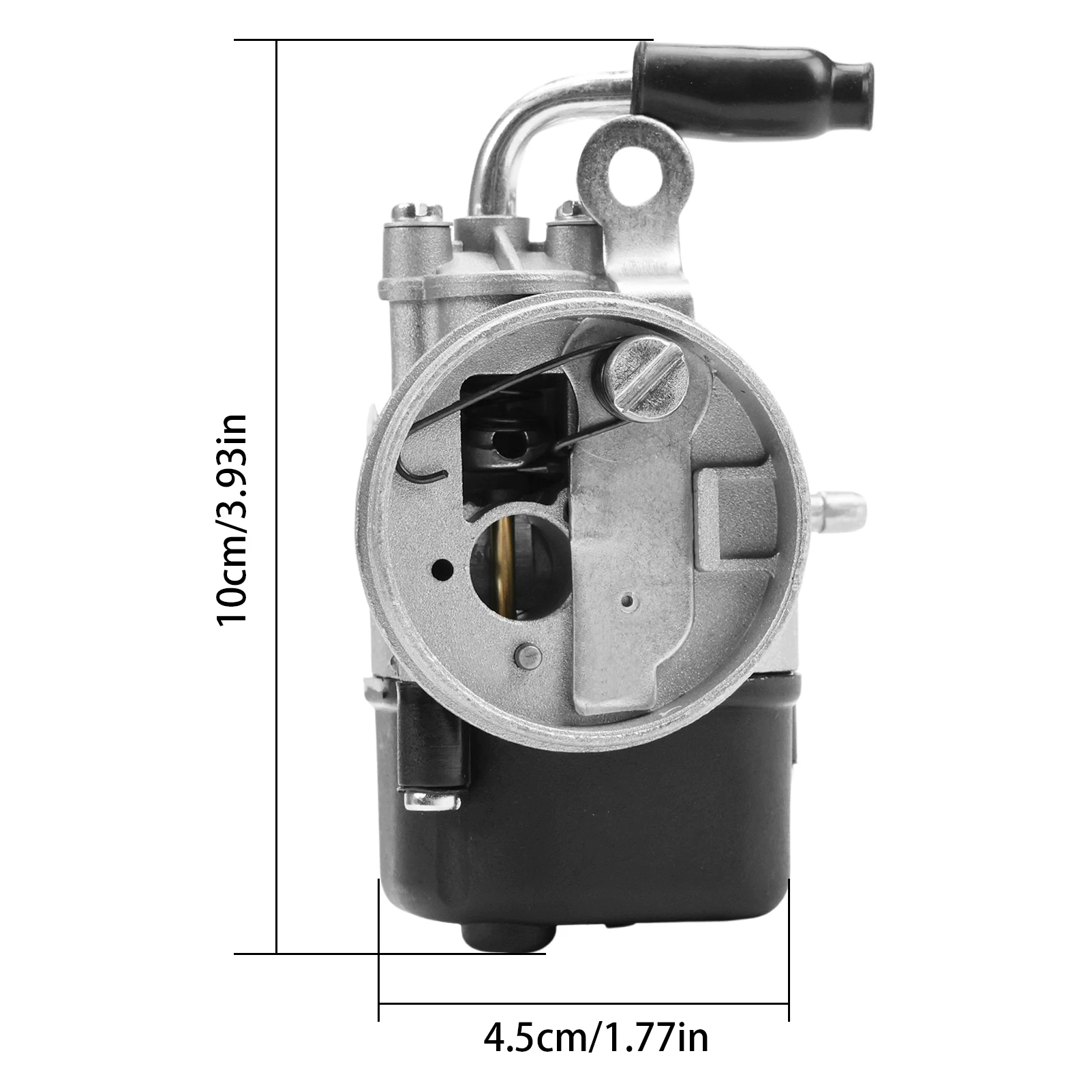 Карбюратор для Dellorto SHA 13 02044 совместимый с Piaggio Ciao/Bravo-Si