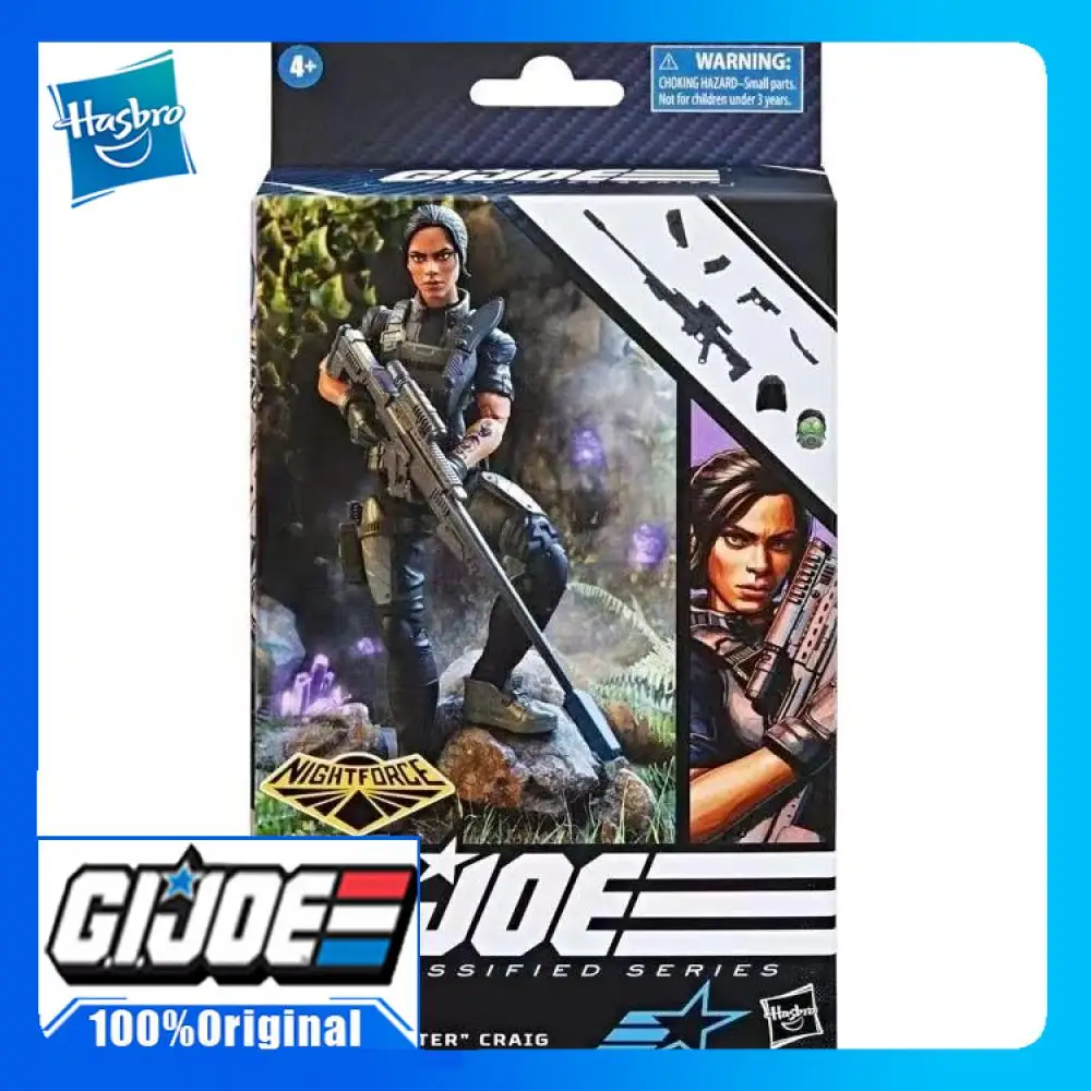 

New In Stock Hasbro Original G.i. Joe Classified Series Shooter 6 Inch Collectible Premium Action Figure Model Toys Hobby Gifts