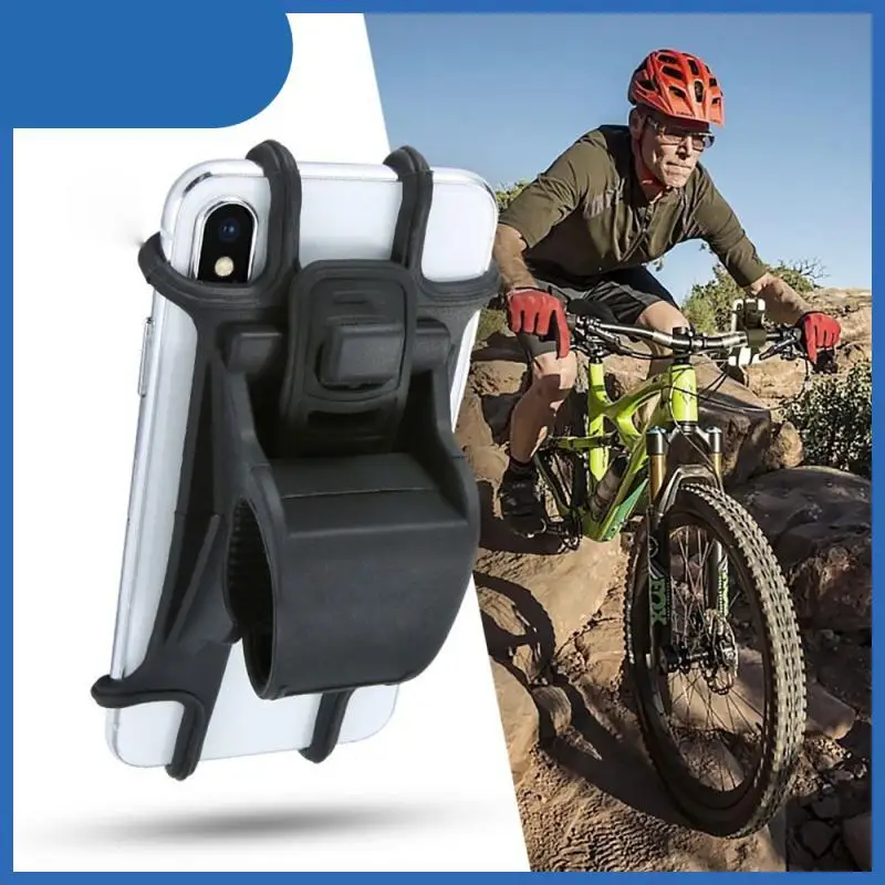 

Универсальный велосипедный держатель для телефона с нескользящей Силиконовой пряжкой