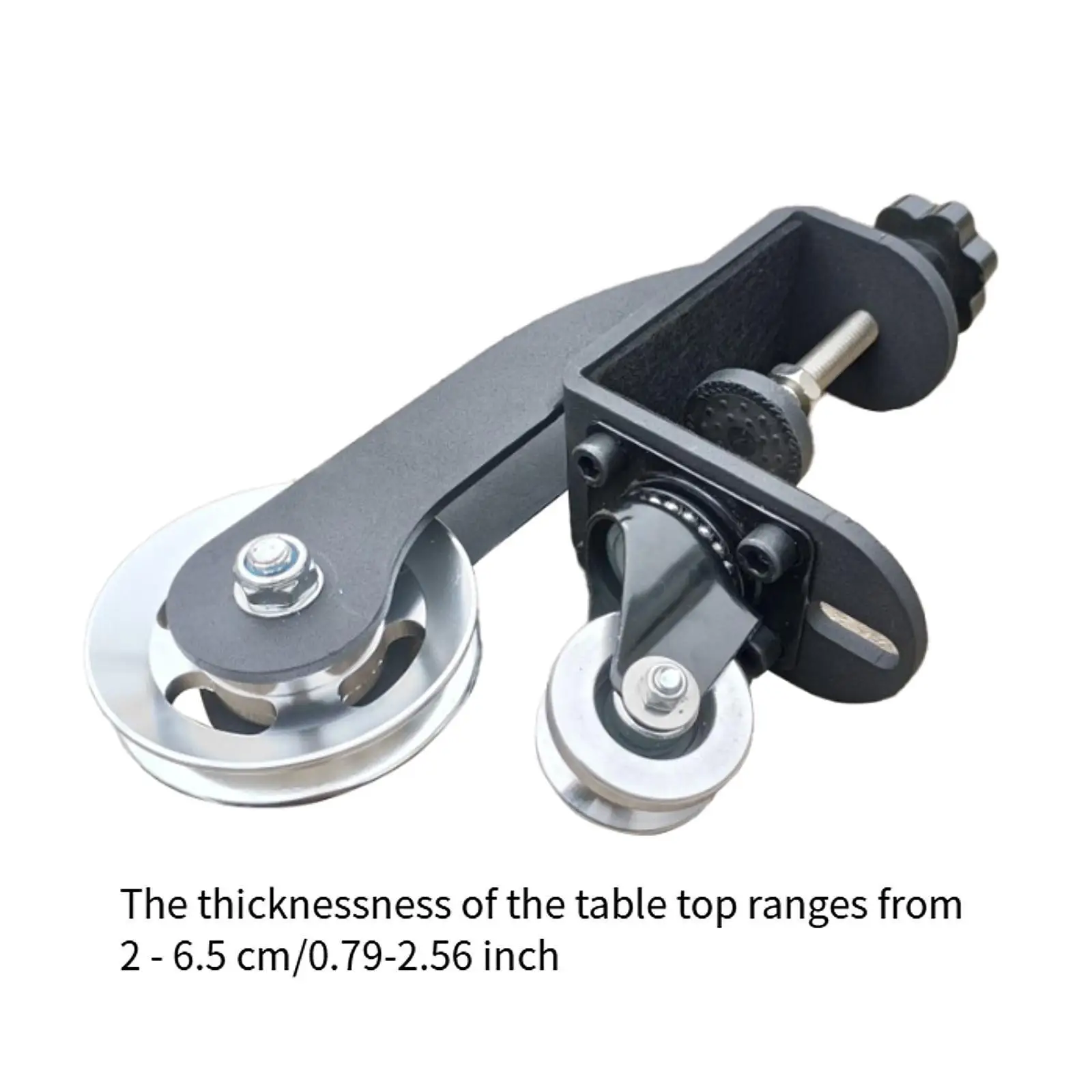 Настольный шкив тренажер для тренировки бицепса простая установка тренировка