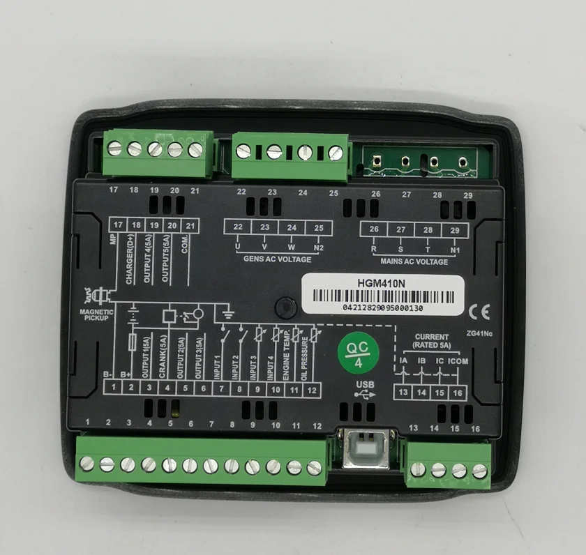 HGM410N оригинальный контроллер генератора дизельного двигателя Smartgen AUTO для