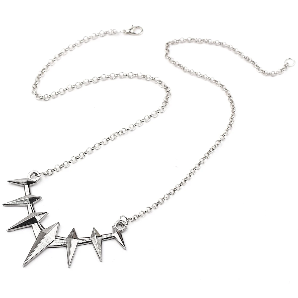 Мужская подвеска с пантерой Marvel черная