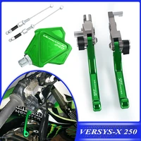 dirt bike brake clutch lever stunt clutch easy pull cable system for kawasaki versys x 250 versysx250 versys x250 tourer 2020