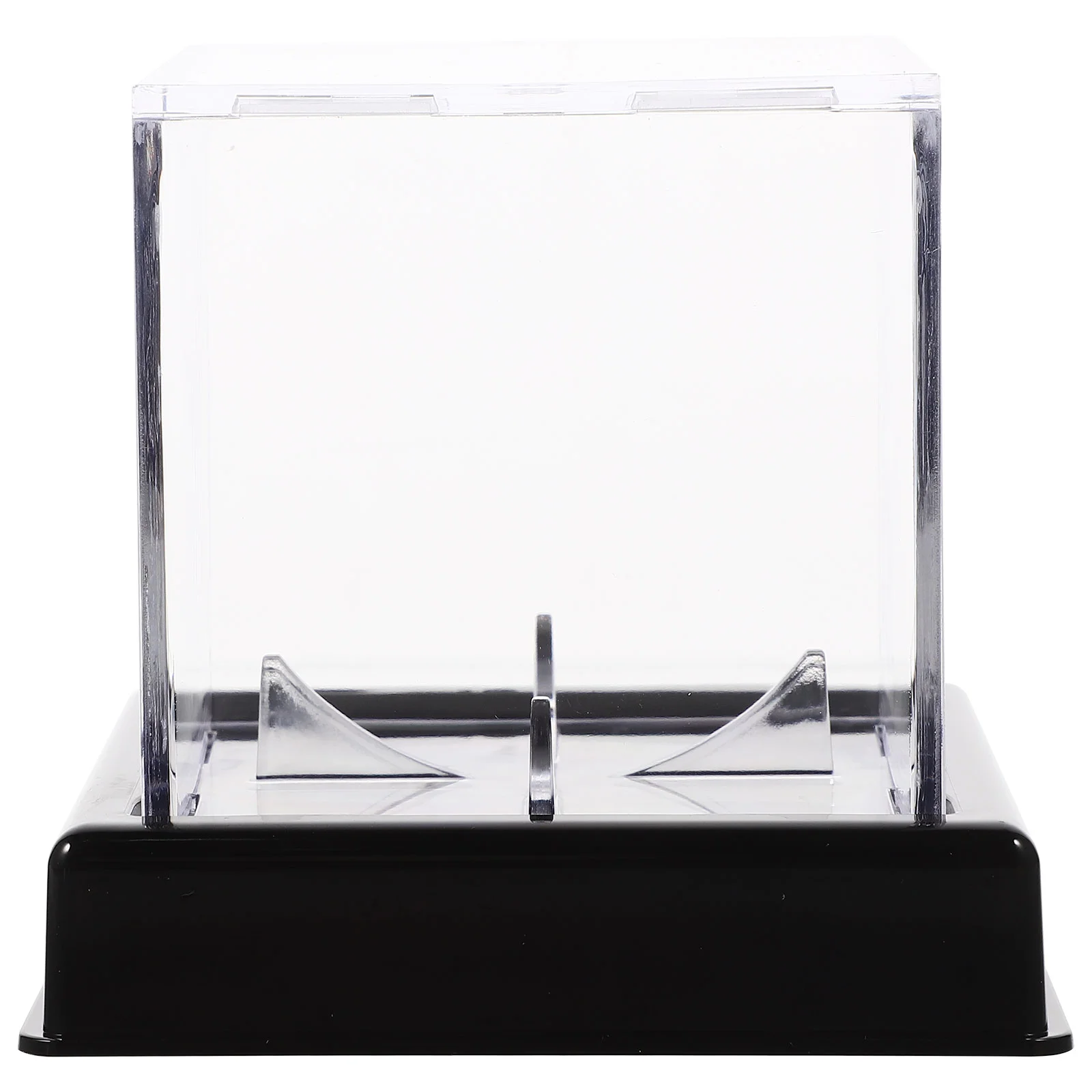 

Baseball Display Case Holder Acrylic Box Cube Uv Cubes Cases Memorabilia Stand Softball Keepsake Boxes Protected Sportsball