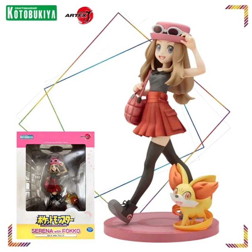 Фото Фигурка Kotobukiya ARTFX J Нейт, модель персонажа из аниме «Рассвет», фигурка Брендана, модель Глории, кукла Серена, модель персонажа из аниме «Покемон» №2