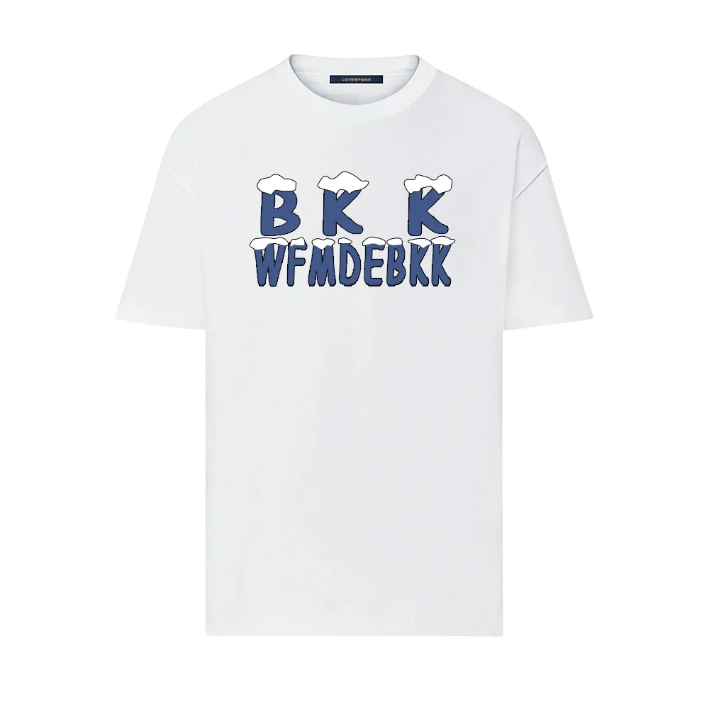 

2022SS New Snow Mountain Printed T-SHIRT #wfmd2884